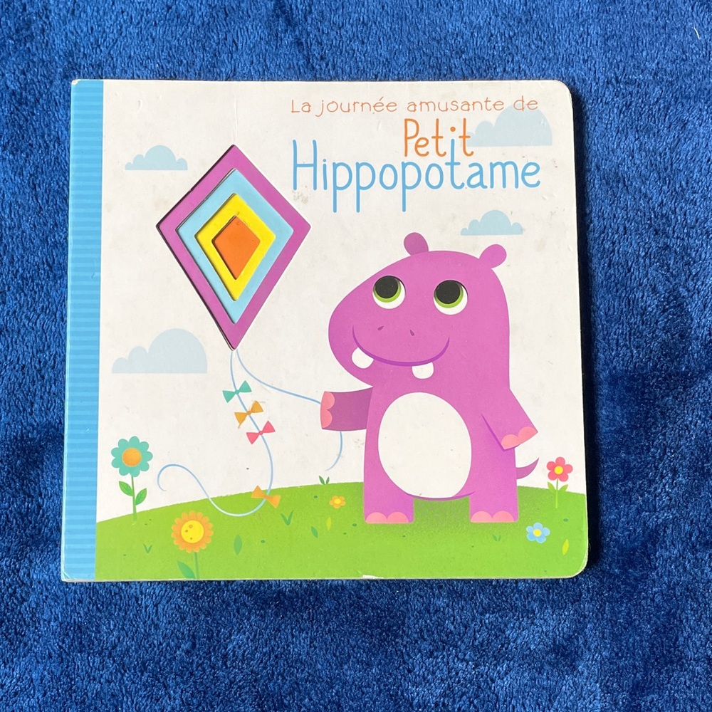 Petit Hippopotame Children's Book (French)